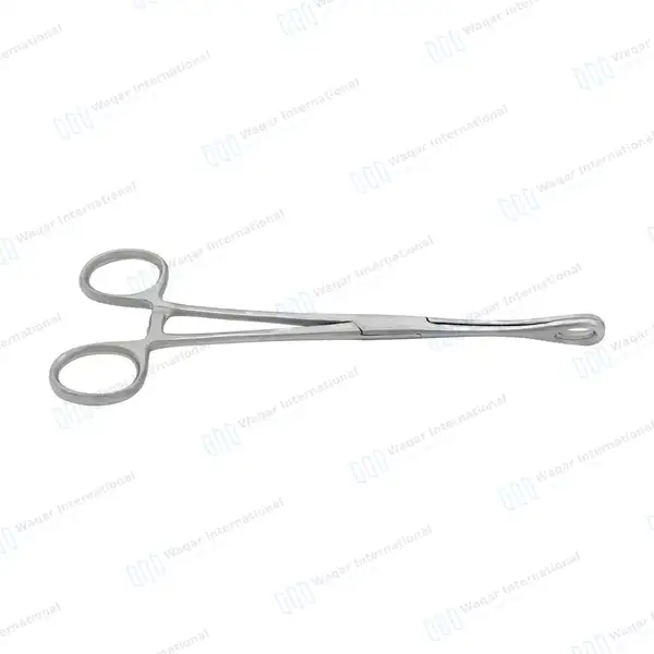 Foerster Sponge Forceps 7″ Straight Smooth Jaws - surgical instruments manufactured by Waqar International, Sialkot - view 7