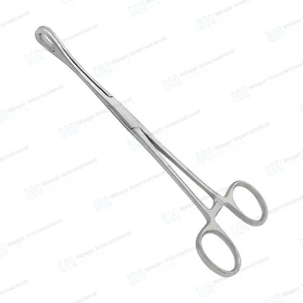 Foerster Sponge Forceps 7″ Straight Smooth Jaws - surgical instruments manufactured by Waqar International, Sialkot - view 8