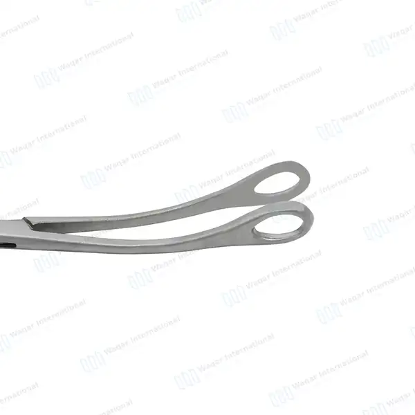 Foerster Sponge Forceps 7″ Curved Smooth Jaws - surgical instruments manufactured by Waqar International, Sialkot - view 6