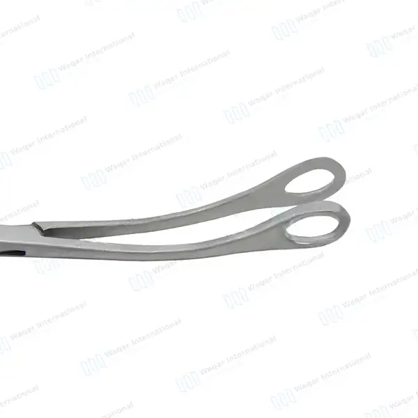 Foerster Sponge Holding Forceps 9.5″ Curved Smooth Jaws - surgical instruments manufactured by Waqar International, Sialkot - view 5