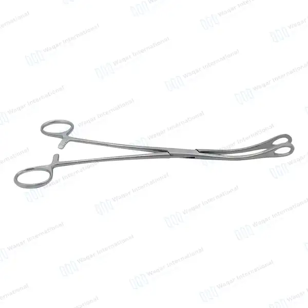 Foerster Sponge Holding Forceps 9.5″ Curved Smooth Jaws - surgical instruments manufactured by Waqar International, Sialkot - view 7