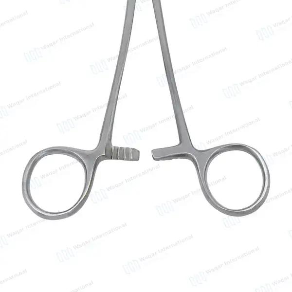 3 Foerster Sponge Holding Forceps 9.5″ Curved Serrated - surgical instruments manufactured by Waqar International, Sialkot - view 7