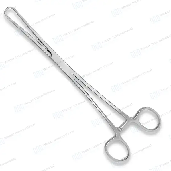 Schroeder Braun Uterine Tenaculum Forceps 9.5″ Straight - surgical instruments manufactured by Waqar International, Sialkot - view 2