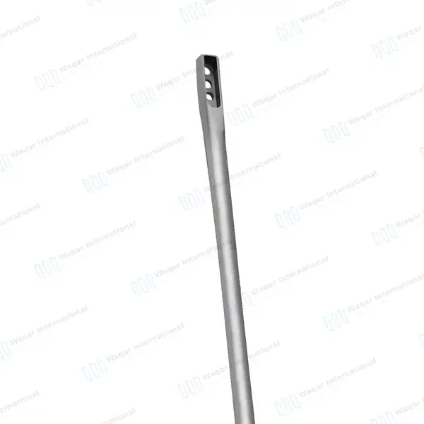 Kevorkian-Younge Biopsy Curette 12″ Loop 3X12mm with Basket Half Gold Handle - surgical instruments manufactured by Waqar International, Sialkot - view 4