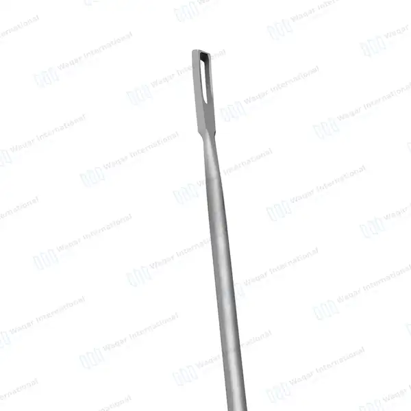 5 Kevorkian-Younge Biopsy Curette 12″ Loop 3X12mm Without Basket Half Gold Handle - surgical instruments manufactured by Waqar International, Sialkot - view 2