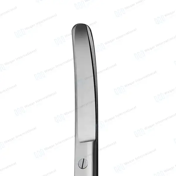 Doyen Gynecological Scissors 7″ Curved - surgical instruments manufactured by Waqar International, Sialkot - view 2