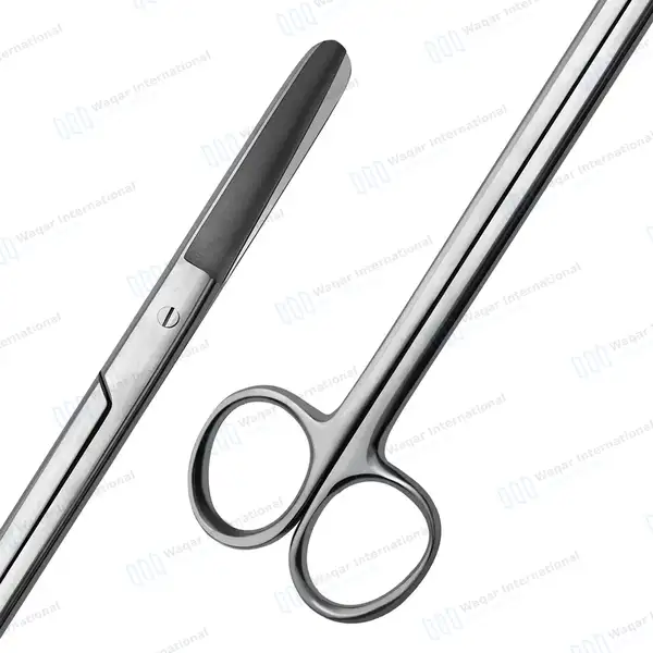 10 Sims Uterine Scissors Set 8″ Straight - surgical instruments manufactured by Waqar International, Sialkot - view 7