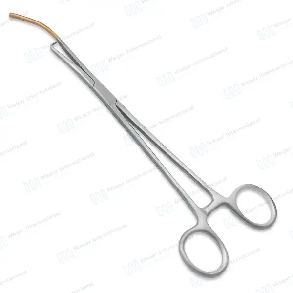 Hulka Controlling Tenaculum Uterine Forceps 11″ - surgical instruments manufactured by Waqar International, Sialkot - view 3