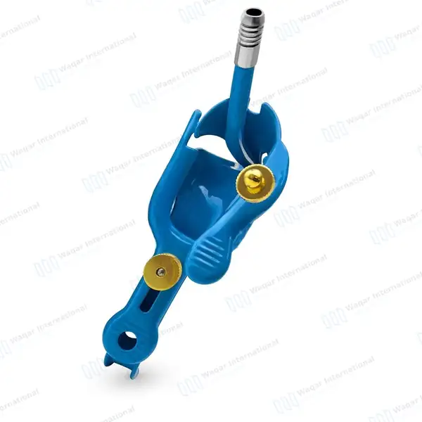 3 Graves LLETZ LEEP Blue Coated Vaginal Speculum Large - surgical instruments manufactured by Waqar International, Sialkot - view 9
