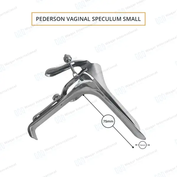 20 Pcs Pederson Vaginal Speculum Small - surgical instruments manufactured by Waqar International, Sialkot - view 3
