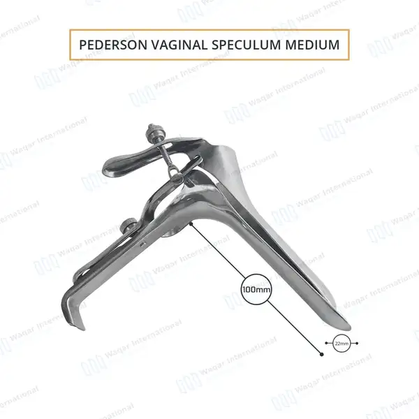20 Pcs Pederson Vaginal Speculum Set – Medium - surgical instruments manufactured by Waqar International, Sialkot - view 3