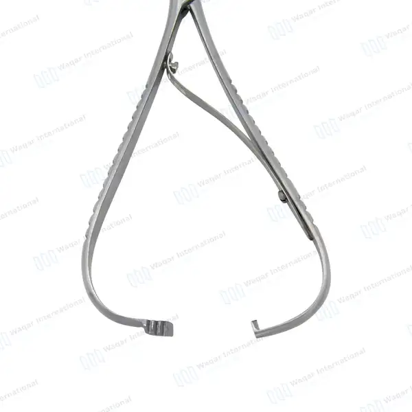 12 Mathieu Ligature Elastic Placing Pliers 5.5″ (14cm) - surgical instruments manufactured by Waqar International, Sialkot - view 6