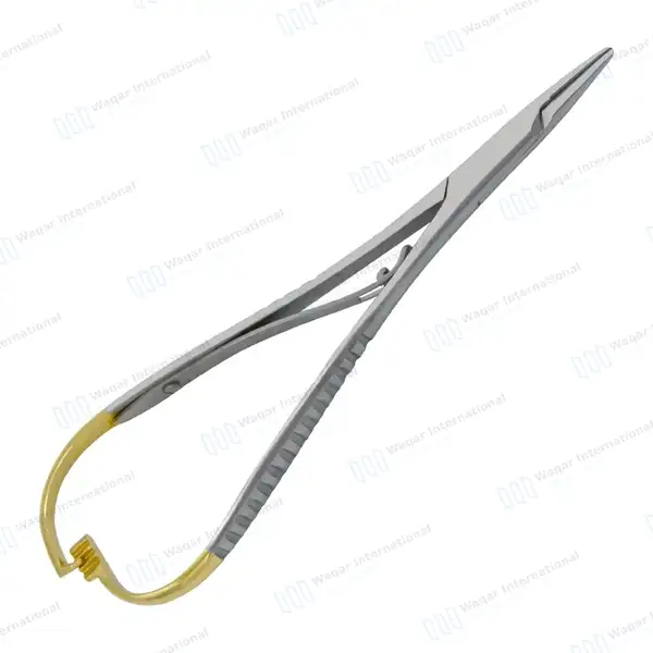 3 TC Mathieu Needle Holder 5.5″ (14cm) - surgical instruments manufactured by Waqar International, Sialkot - view 7