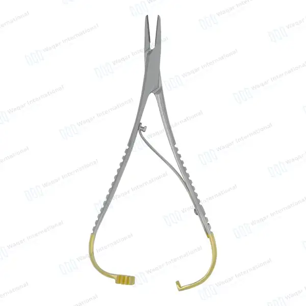 10 TC Mathieu Needle Holder 5.5″ (14cm) - surgical instruments manufactured by Waqar International, Sialkot - view 8