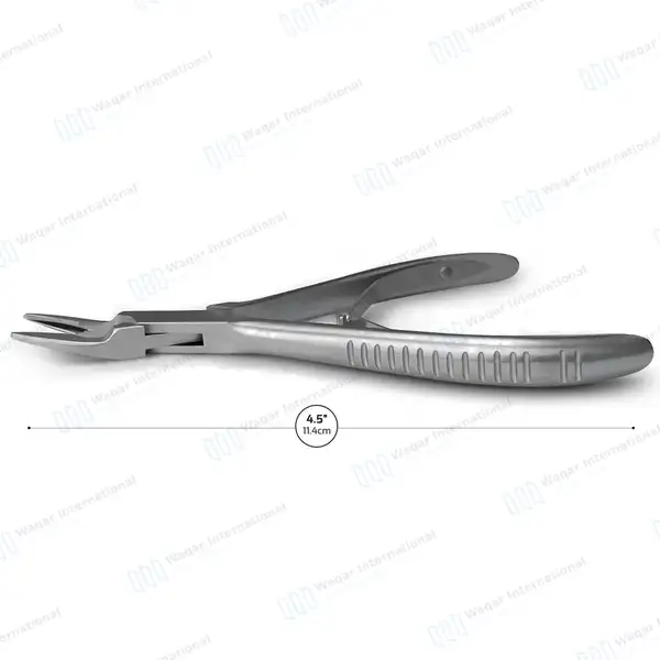 3 Blumenthal Rongeurs 30 Degree 4.5″ (11.4cm) - dental instruments manufactured by Waqar International, Sialkot - view 3