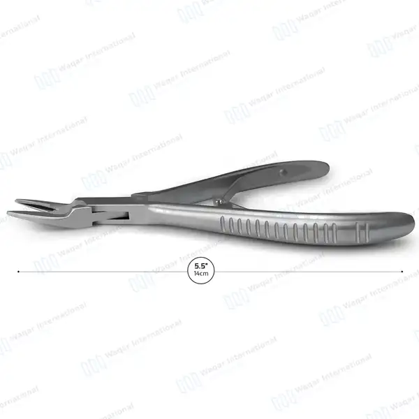 10 Blumenthal Rongeurs 30 Degree 5.5″ (14cm) - dental instruments manufactured by Waqar International, Sialkot - view 3