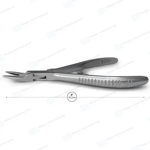 10 Dental Blumenthal Rongeurs 30 Degree 6″ (15.2cm) - dental instruments manufactured by Waqar International, Sialkot - view 3