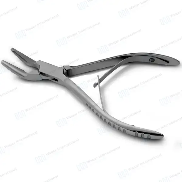 Blumenthal Bone Rongeurs 45 Degree 6″ (15.2cm) - dental instruments manufactured by Waqar International, Sialkot - view 8