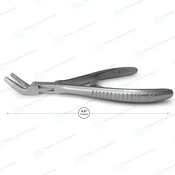 3 Blumenthal Rongeurs 45 Degree 4.5″ (11.4cm) - dental instruments manufactured by Waqar International, Sialkot - view 3