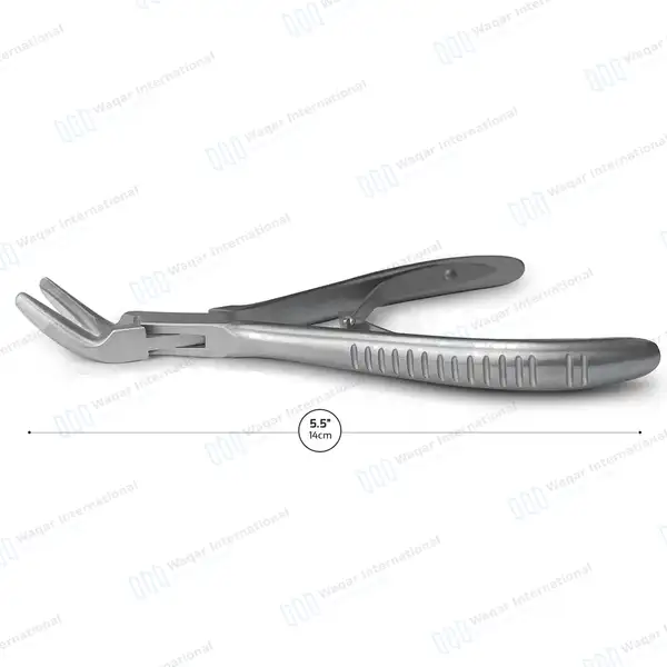 3 Blumenthal Rongeurs 45 Degree 5.5″ (14cm) - dental instruments manufactured by Waqar International, Sialkot - view 3