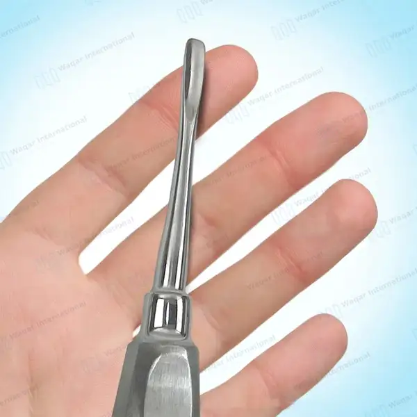 5 Pcs Dental Elevators #301, #34, #34S, #46 & #81 Set - dental instruments manufactured by Waqar International, Sialkot - view 4