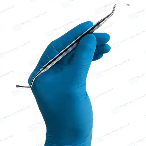 Lucas Bone Curette #86 Double Ended 3mm Tips Hexagonal Handle - surgical instruments manufactured by Waqar International, Sialkot - view 8