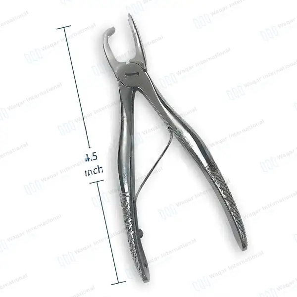 Tartar Removing Forceps 4.5″ Curved Beak - veterinary instruments manufactured by Waqar International, Sialkot - view 3