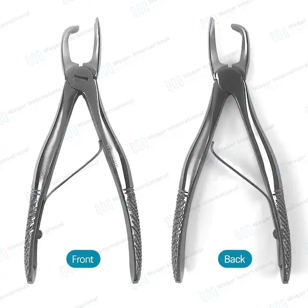 Tartar Removing Forceps 4.5″ Curved Beak - veterinary instruments manufactured by Waqar International, Sialkot - view 6