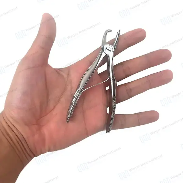 Tartar Removing Forceps 4.5″ Curved Beak - veterinary instruments manufactured by Waqar International, Sialkot - view 8