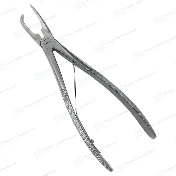 Tartar Removing Forceps 7″ Curved Beak - veterinary instruments manufactured by Waqar International, Sialkot - view 2