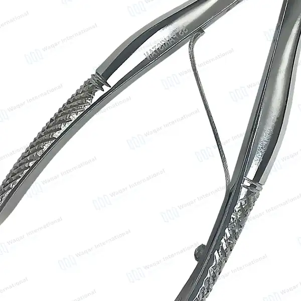 2 Tartar Removing Forceps 4.5″ & 7″ Dental Veteniary Instruments - veterinary instruments manufactured by Waqar International, Sialkot - view 5