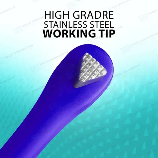 Molar Band Seater Bite Sticks Blue with Serrated Tip - surgical instruments manufactured by Waqar International, Sialkot - view 2