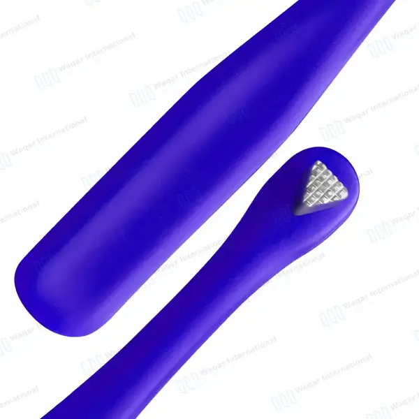 Molar Band Seater Bite Sticks Blue with Serrated Tip - surgical instruments manufactured by Waqar International, Sialkot - view 5