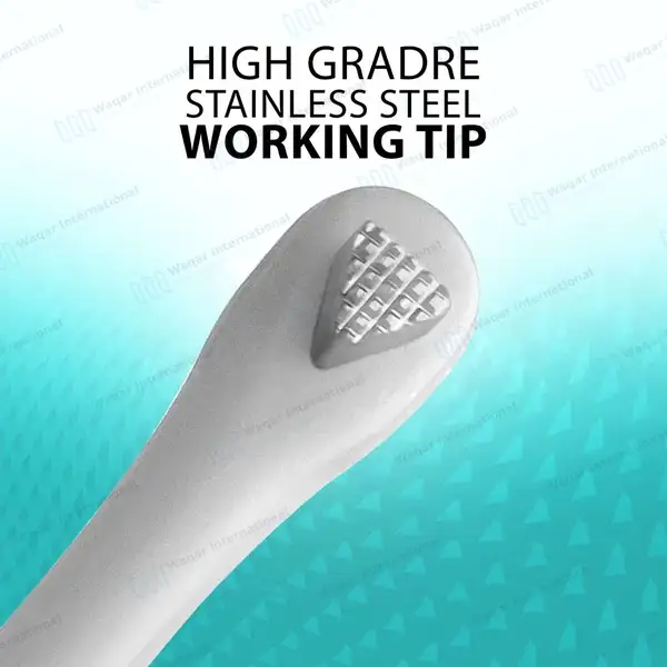 Molar Band Seater Bite Sticks White with Serrated Tip - surgical instruments manufactured by Waqar International, Sialkot - view 4