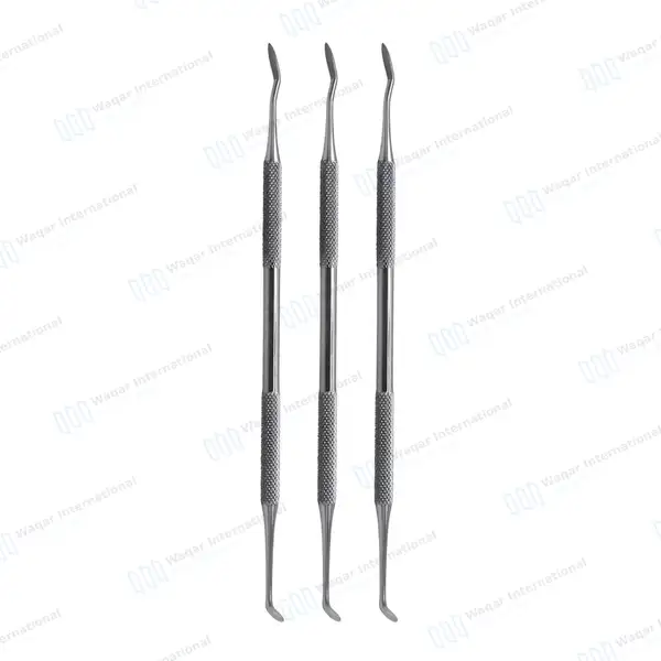 3 Pcs Woodson #1 Double Ended Plastic Filling Instrument - surgical instruments manufactured by Waqar International, Sialkot - view 2