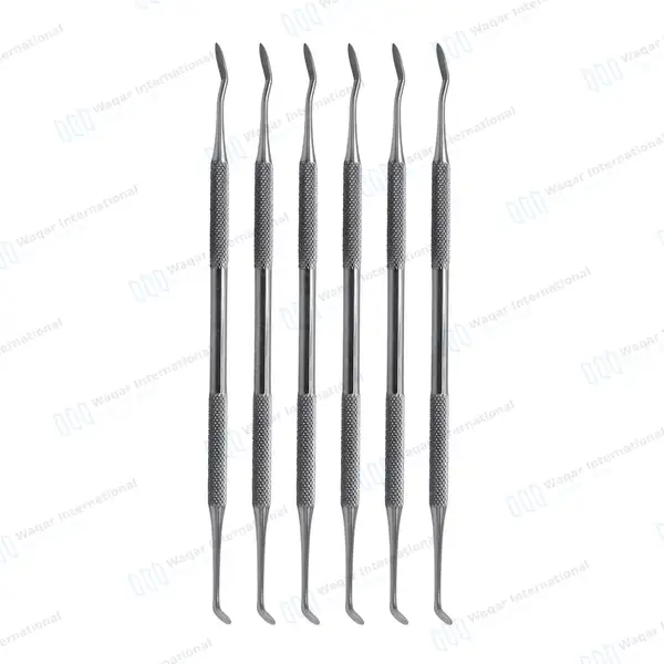 6 Pcs Woodson #1 Double Ended Plastic Filling Instrument - surgical instruments manufactured by Waqar International, Sialkot - view 2