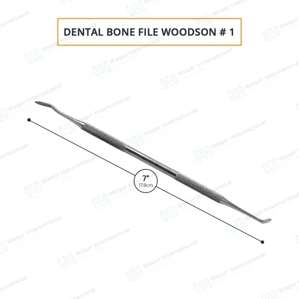 6 Pcs Woodson #1 Double Ended Plastic Filling Instrument - surgical instruments manufactured by Waqar International, Sialkot - view 3