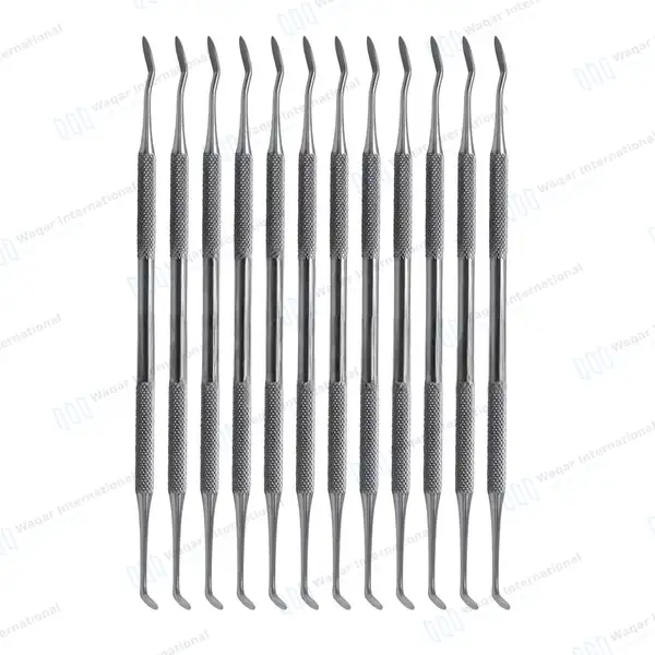 12 Pcs Woodson #1 Double Ended Plastic Filling Instrument - surgical instruments manufactured by Waqar International, Sialkot - view 2