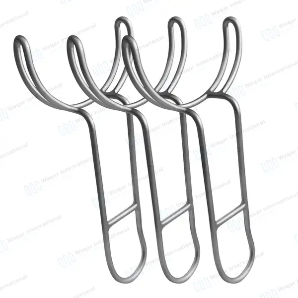 3 Vestibulum Lip and Cheek Retractor 7″ Upper & Lower Jaws - surgical instruments manufactured by Waqar International, Sialkot - view 2