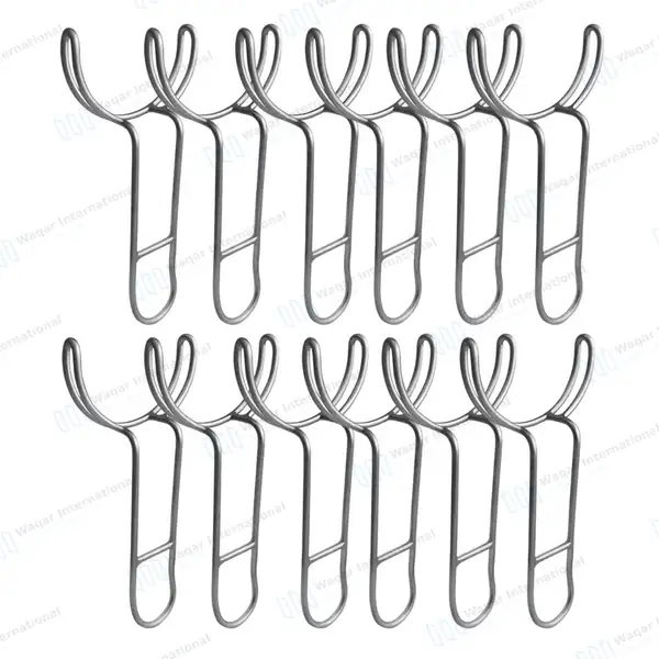 12 Vestibulum Lip and Cheek Retractor 7″ Upper & Lower Jaws - surgical instruments manufactured by Waqar International, Sialkot - view 2