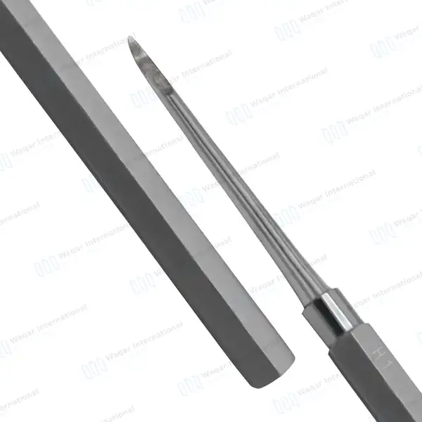 Heidbrink Root Tip Pick Elevator H1 Straight Pointed Tip - dental instruments manufactured by Waqar International, Sialkot - view 6