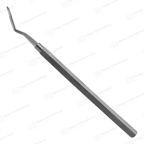 Heidbrink Root Tip Pick Elevator H2 Right Angled Pointed Tip - dental instruments manufactured by Waqar International, Sialkot - view 2