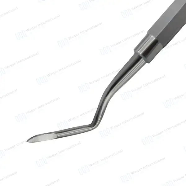 Heidbrink Root Tip Pick Elevator H2 Right Angled Pointed Tip - dental instruments manufactured by Waqar International, Sialkot - view 5