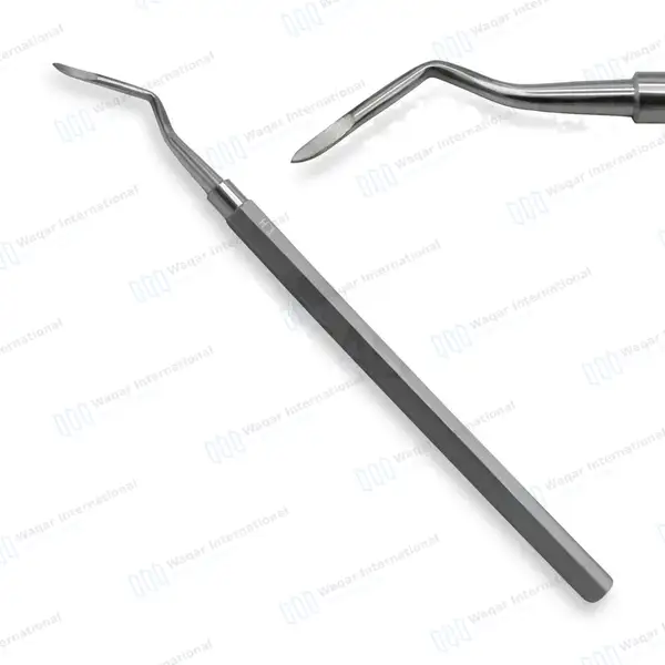 3 Pcs Heidbrink Root Tip Pick Elevator Set H1, H2 & H3 Pointed Tips - dental instruments manufactured by Waqar International, Sialkot - view 4