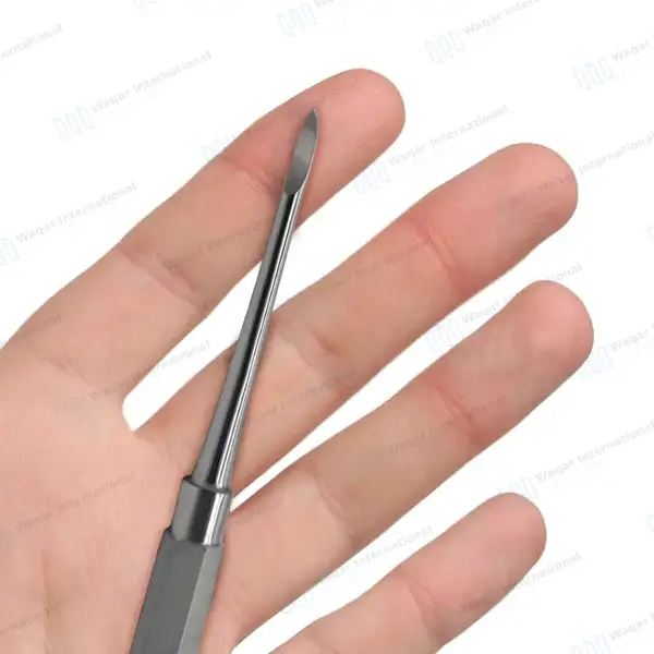 3 Pcs Heidbrink Root Tip Pick Elevator Set H1, H2 & H3 Pointed Tips - dental instruments manufactured by Waqar International, Sialkot - view 8