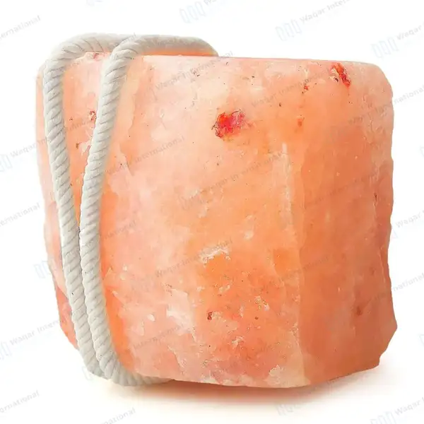 Himalayan Animal Lick Salt on Rope 6.5- 8lbs 100% Natural - veterinary instruments manufactured by Waqar International, Sialkot - view 2