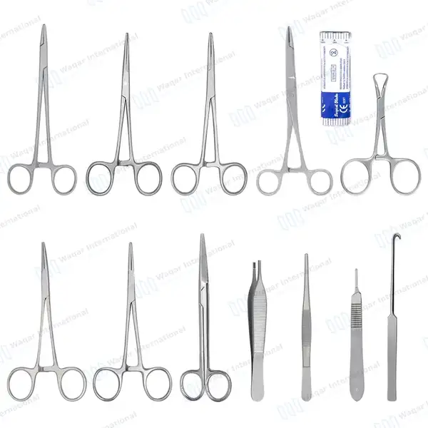 24 Pcs Feline Spay Pack Economy Grade - veterinary instruments manufactured by Waqar International, Sialkot - view 4