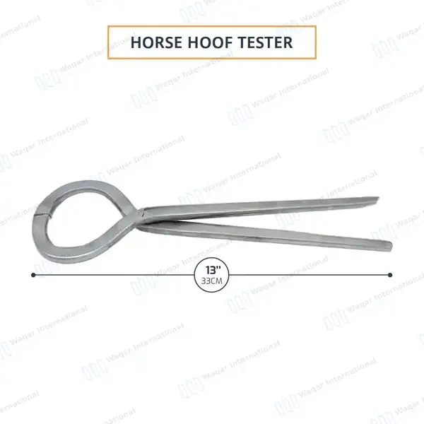 Hoof Tester 13″ Stainless Steel Equine Veterinary Instrument - veterinary instruments manufactured by Waqar International, Sialkot - view 3