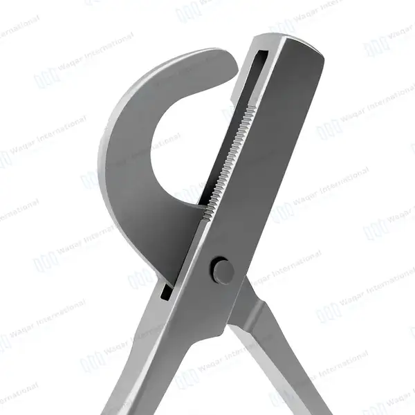 3 Single Crush Emasculator 7″ Veterinary Castrator Plier - veterinary instruments manufactured by Waqar International, Sialkot - view 5