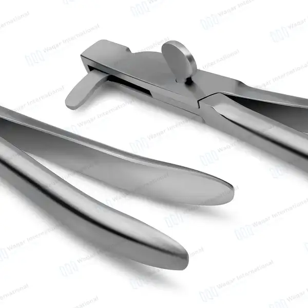 5 Single Crush Emasculator 7″ Veterinary Castration Plier - veterinary instruments manufactured by Waqar International, Sialkot - view 8